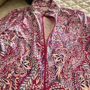 Tommy Bahama Pink and Blue Floral Shirt